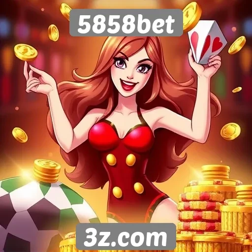 5858bet oferece diversidade de jogos online para diversão