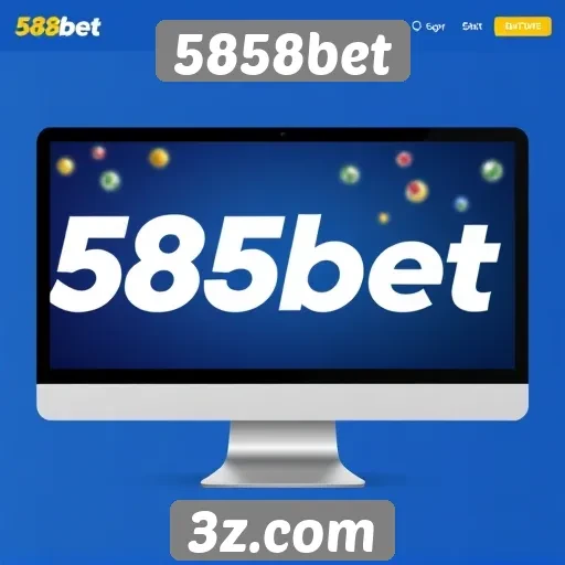 Interface e usabilidade do site 5858bet
