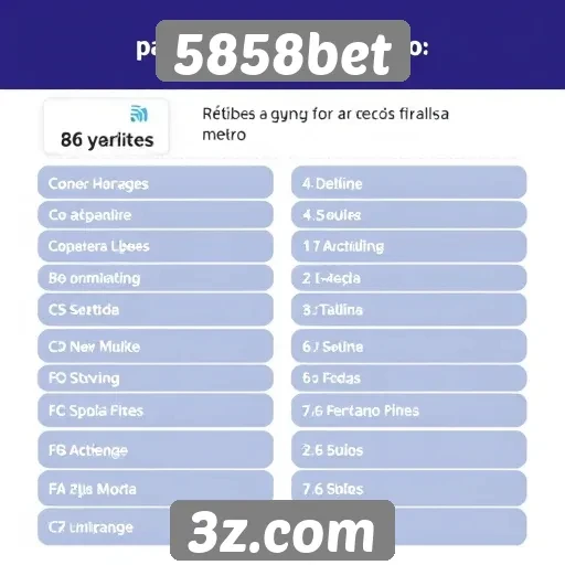 Métodos de pagamento aceitos na 5858bet